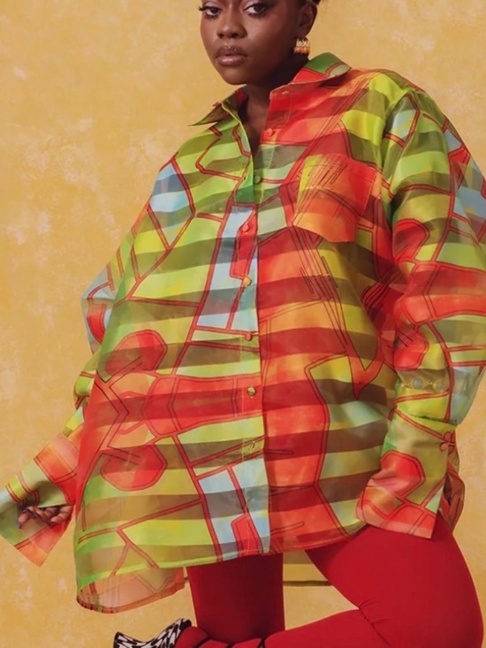 Kai Collective Tops - Kai Collective Muwa Organza Shirt